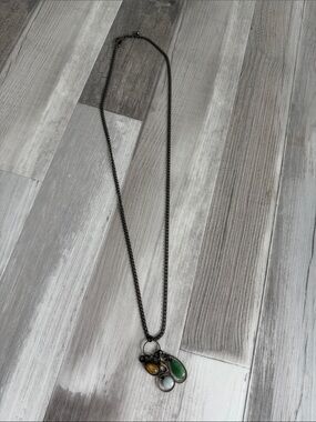 Jewel Kade bronze necklace with charms